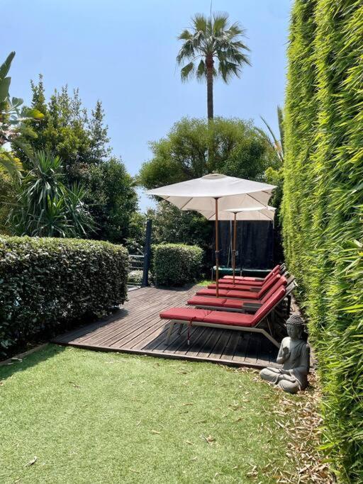 Ferienhaus Maison Avec Jardin Tropical A 5 Minutes De La Croisette Cannes